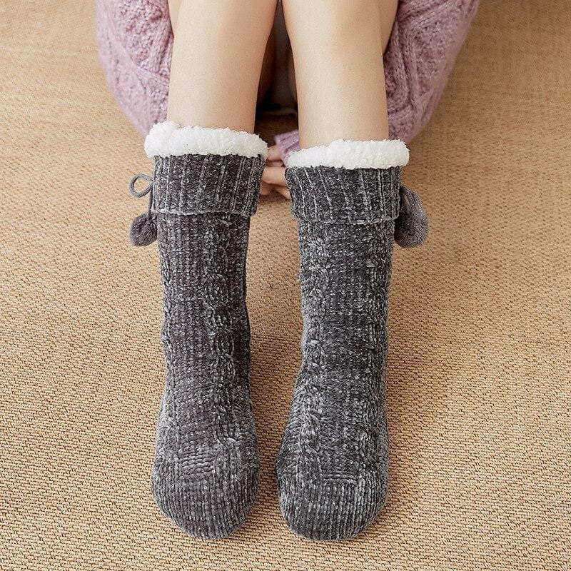 Kuschelige Bodensocken